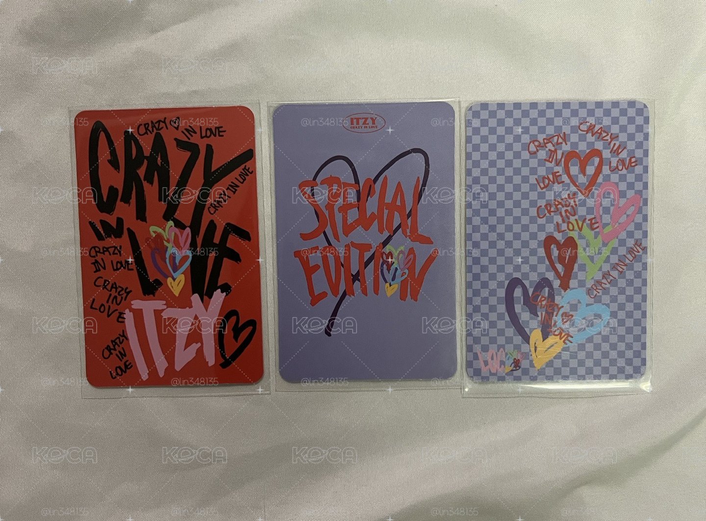 ITZY CRAZY IN LOVE 專卡 特別版