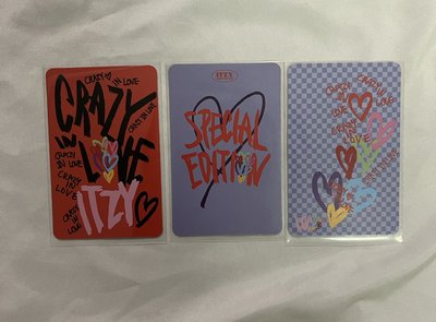 ITZY CRAZY IN LOVE 專卡 特別版