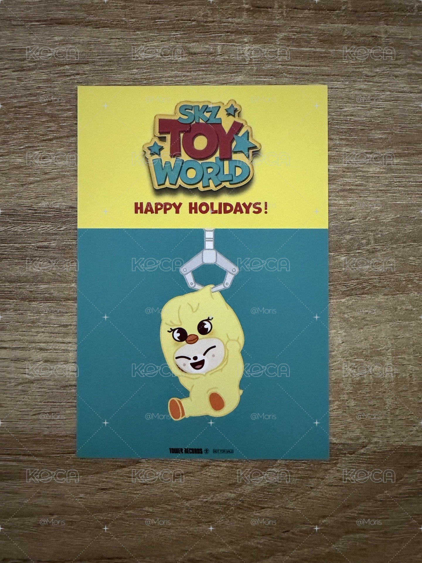 Stray kids 日本 toy world 藍光 塔店 特典 明信片 IN