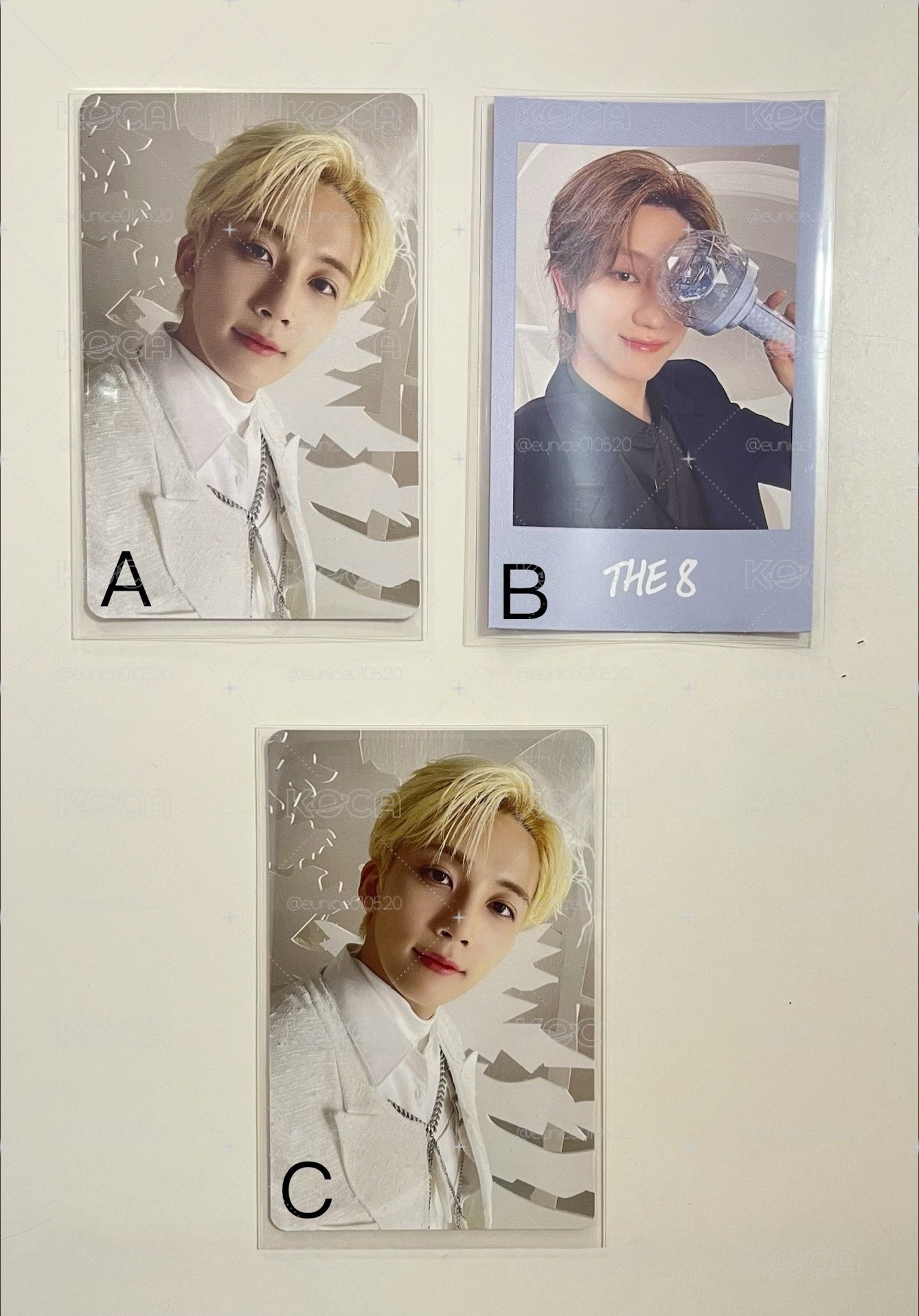 SEVENTEEN 愛的力量 金髮淨漢、NEW 拍立得 明浩