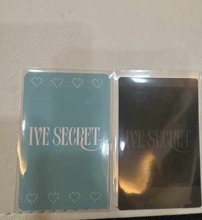 IVE SECRET yeti 幸運卡 