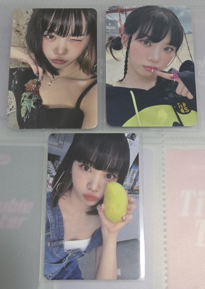 LE SSERAFIM 采源 CHAEWON  ANTIFRAGILE 專卡 bg 簽售卡  m2u 幸運卡 2.0