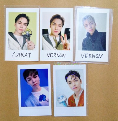 SVT | 拍立得 率小盤 特典 專卡 抽選卡 圖出