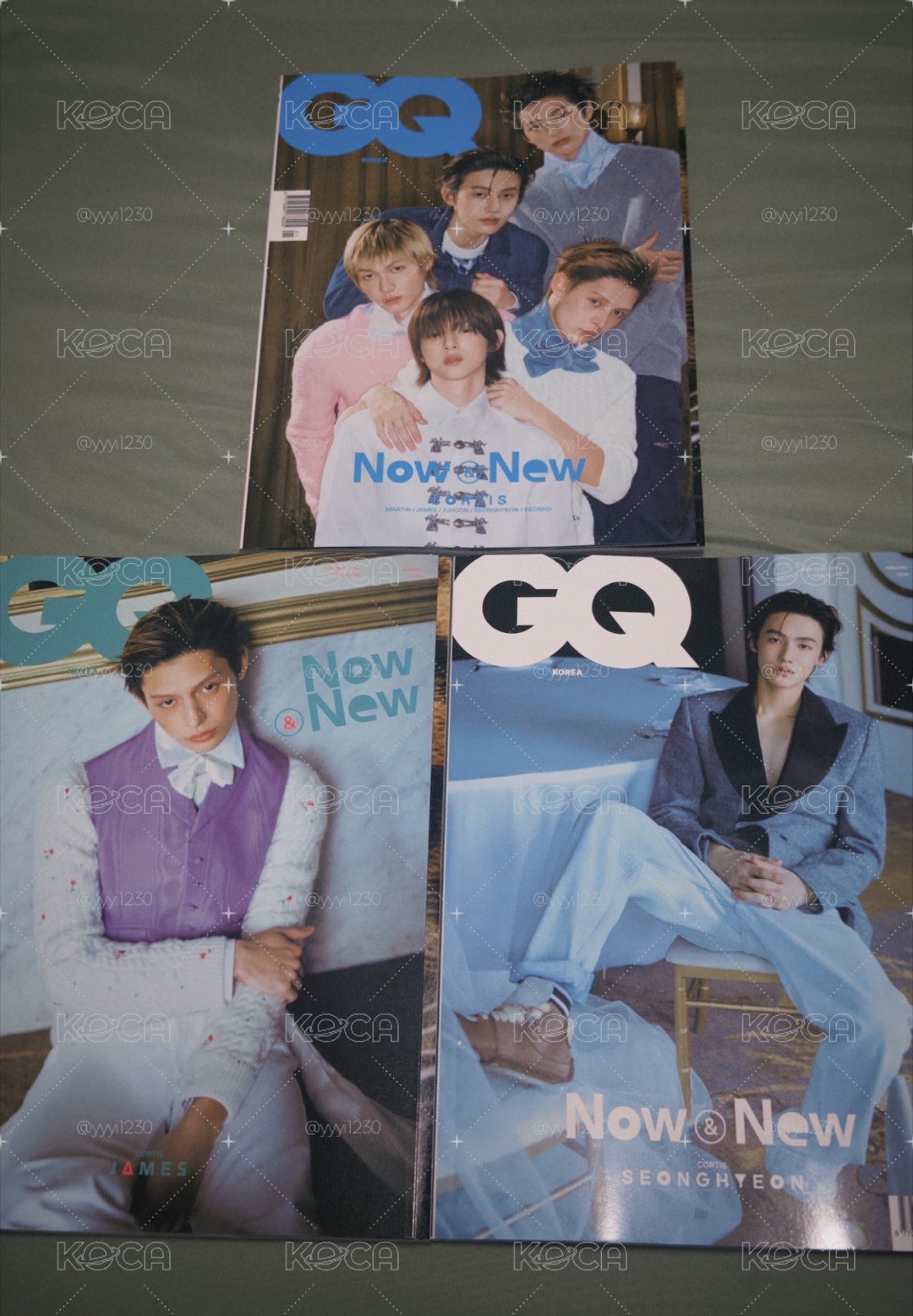 現貨 全新GQ x KOREA雜誌