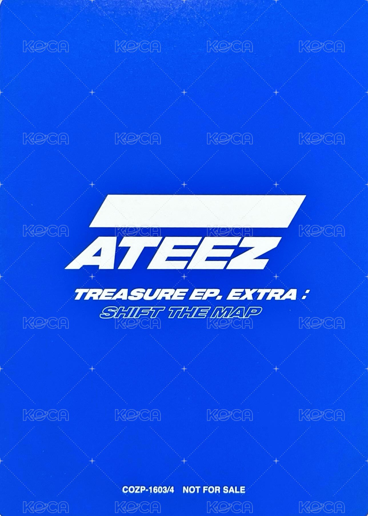 Shift the Map 專輯卡  背面