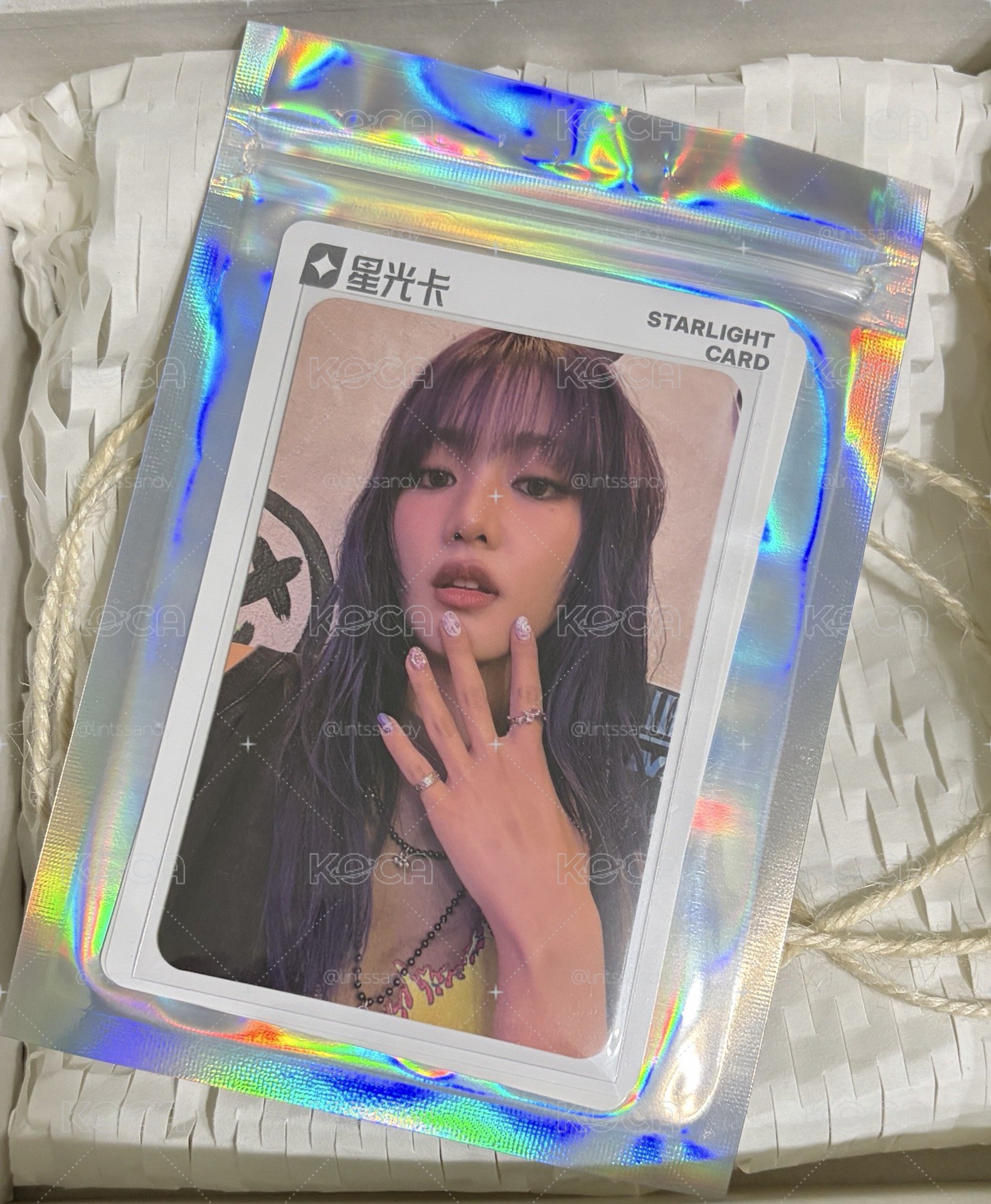 i-dle 《We are》2025騰訊音樂星光卡/碎片卡（舒華）