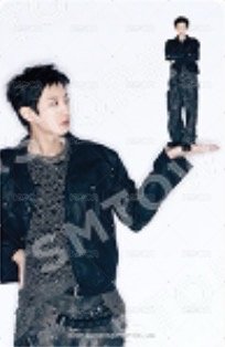 正八快閃 周邊卡 旋轉立牌 背面