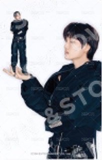 正八快閃 周邊卡 旋轉立牌 背面