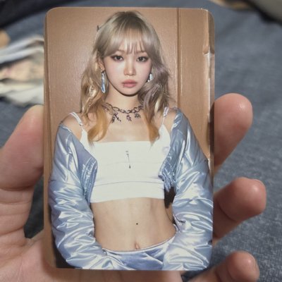 LE SSERAFIM 采源 CHAEWON EASY k4 特典卡 飲料卡