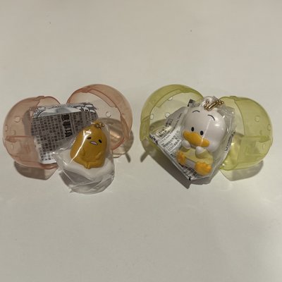 貝克鴨、蛋黃哥 扭蛋吊飾
