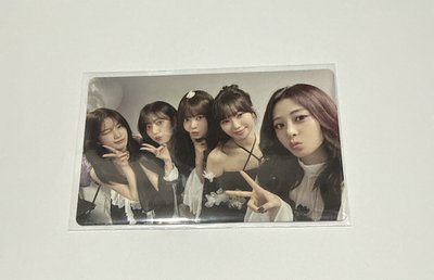 SPAGHETTI wvs AAA 2025 特典卡單封ver. 團卡| KIM CHAEWON