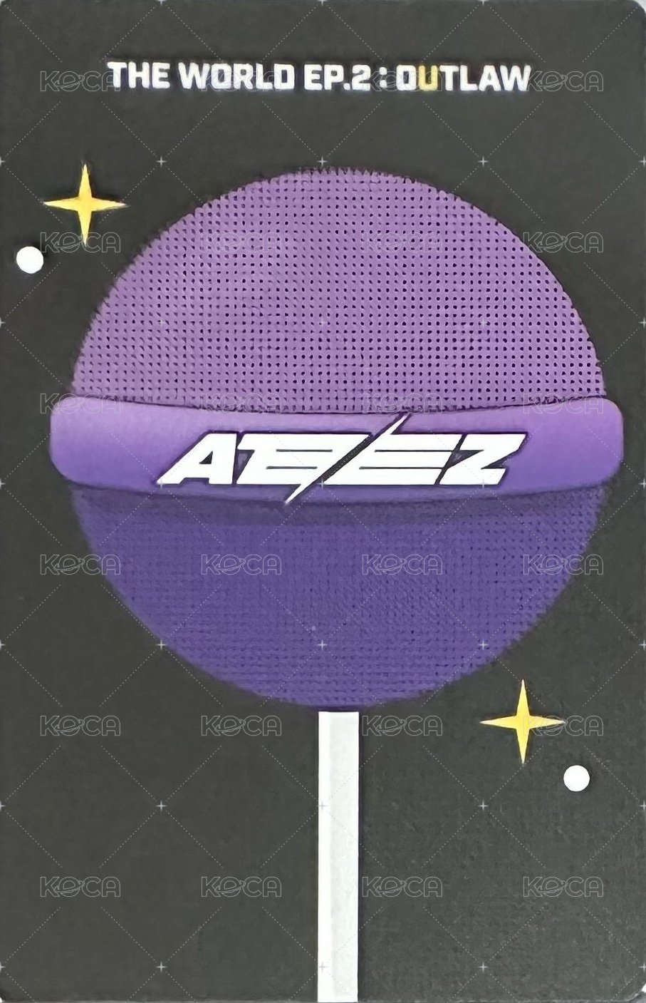 Outlaw hello82 POP-UP 特典卡 U ver. 背面