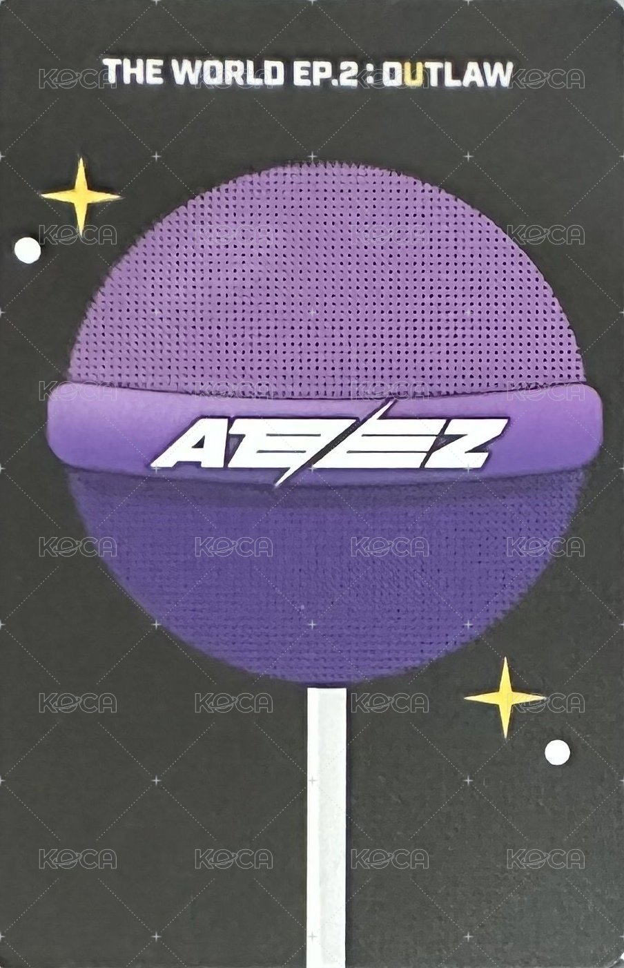 Outlaw hello82 POP-UP 特典卡 U ver. 背面