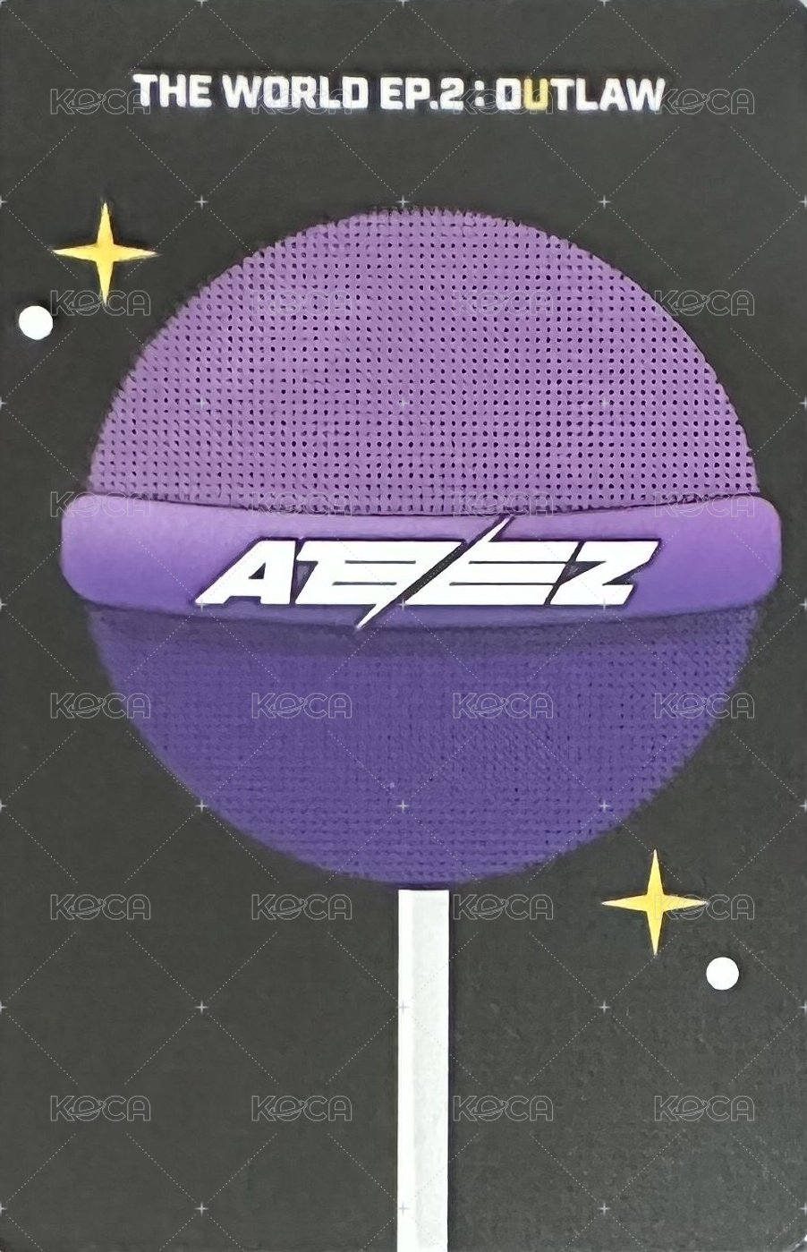 Outlaw hello82 POP-UP 特典卡 U ver. 背面