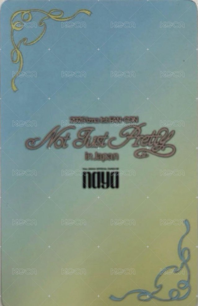 1st fc 日本線下 入場卡 / 場限卡 入會卡 背面