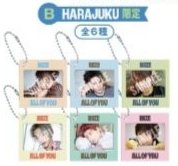 All OF YOU 原宿環音限定 鑰匙圈吊飾 