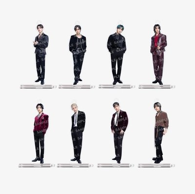 SKZ-XMAS POPUP STORE 2024-隨機迷你人形壓克力牌