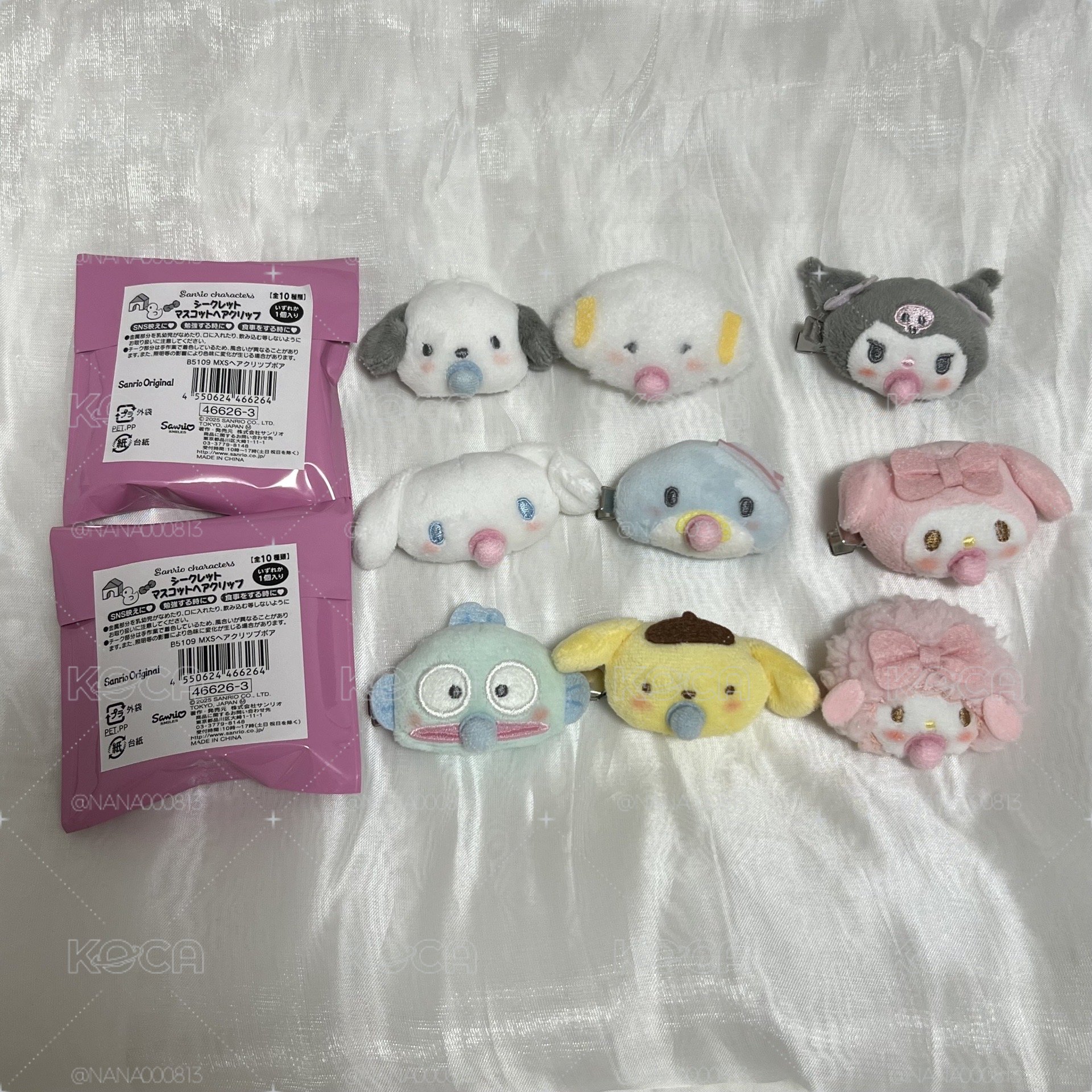 奶嘴髮夾