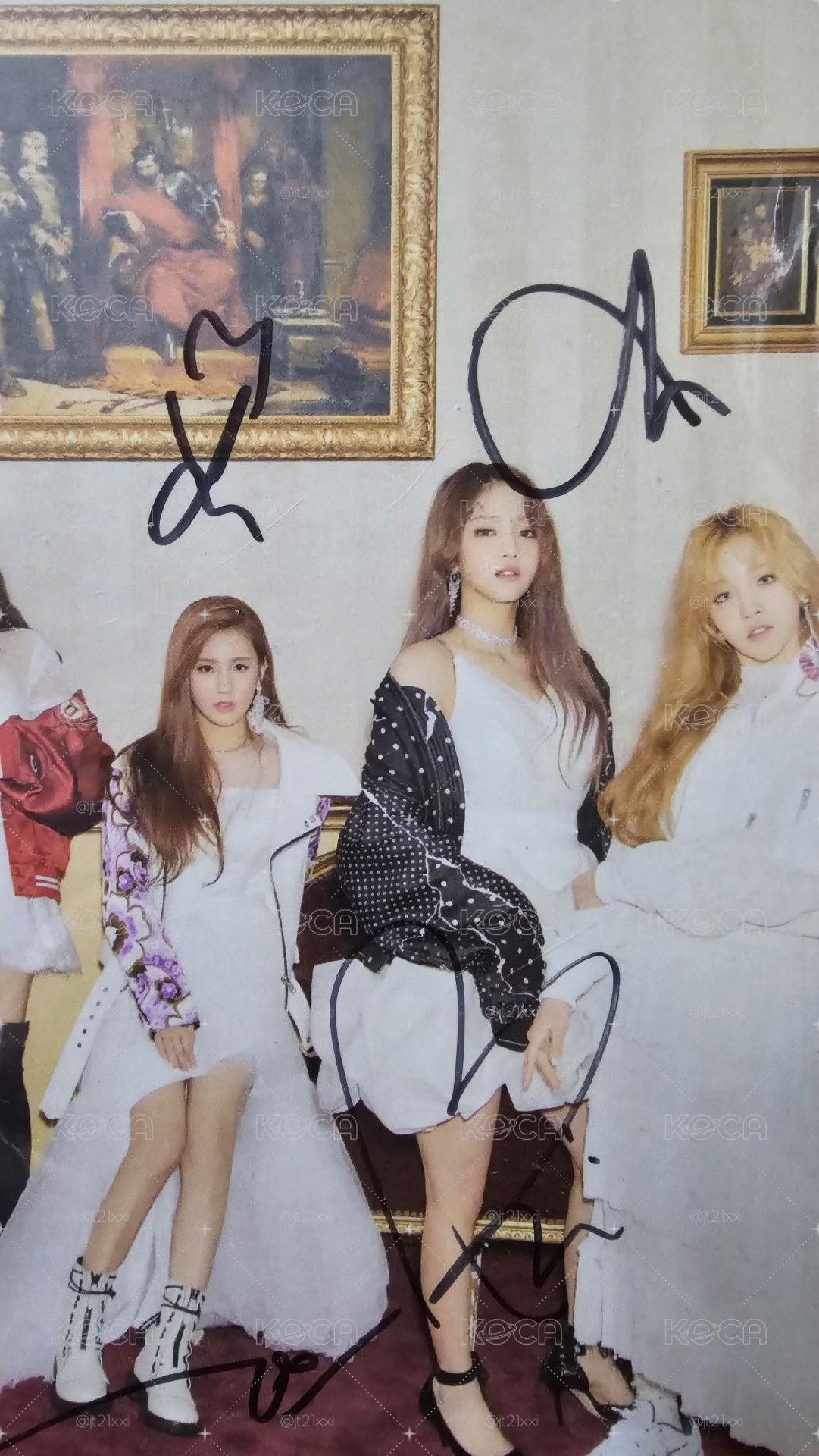 絕版【Mwave 簽專】I MADE (G)I-DLE 簽名 簽專 親簽 簽名專輯
