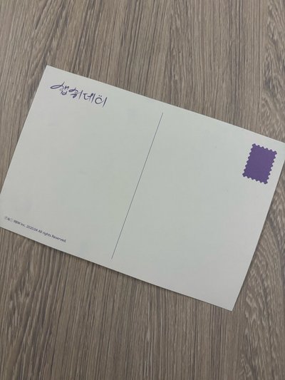 輝生日禮 手繪明信片