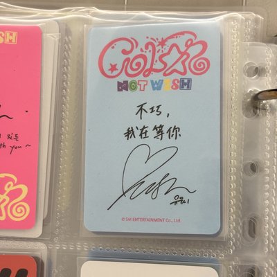 yushi 肖奈u 不巧 我在等你 中文卡背sr1.0