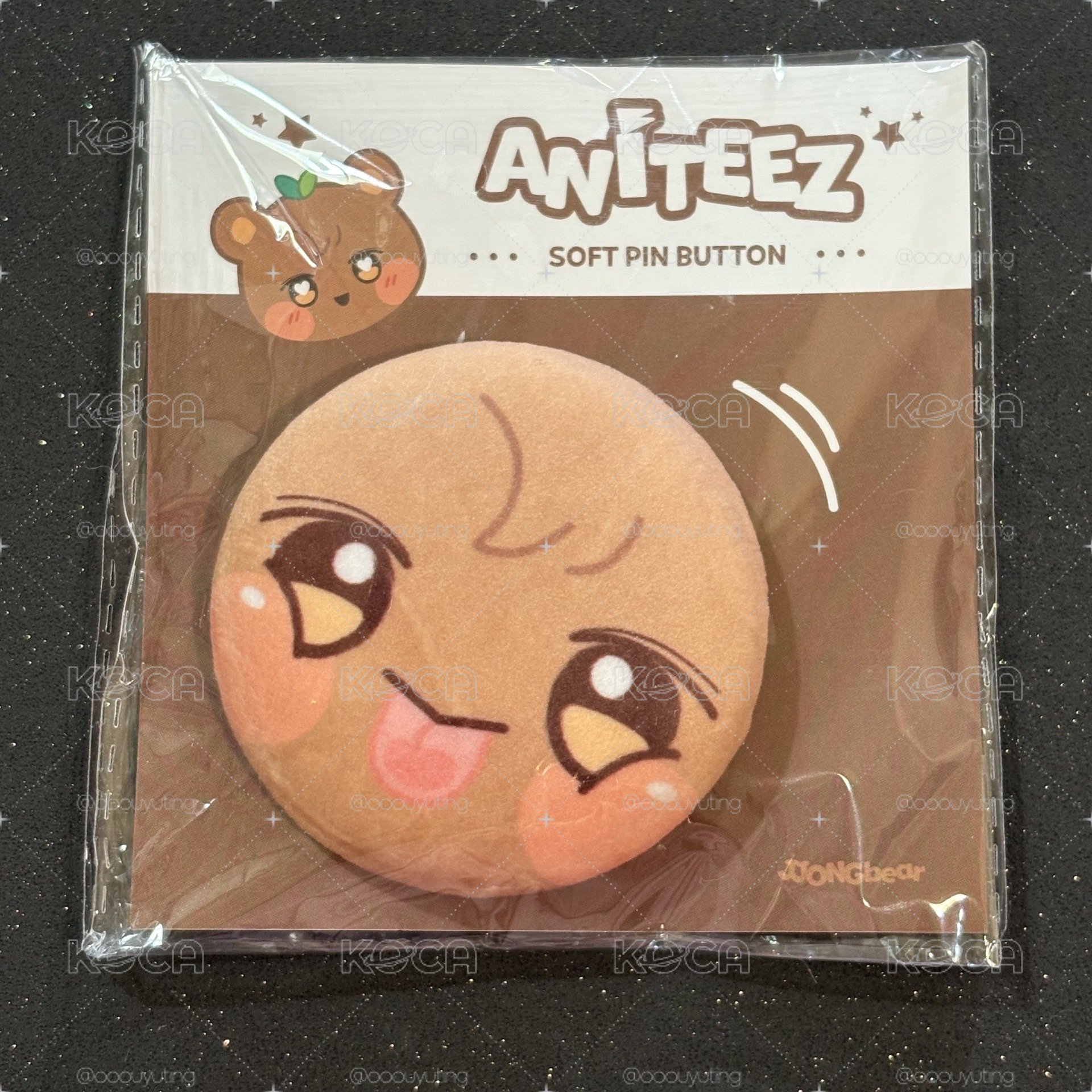 ANITEEZ CALLING 鍾貝爾 絨毛徽章