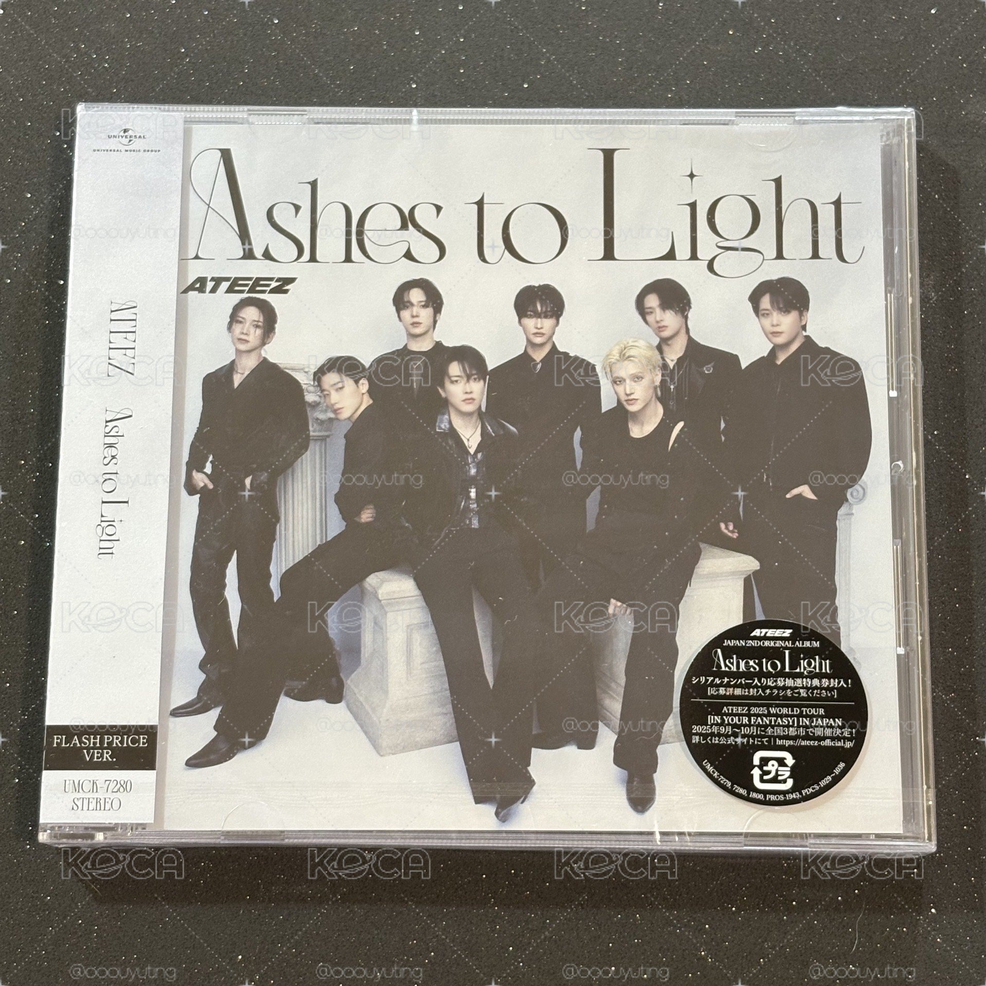 ATEEZ ASHSE TO LIGHT 閃盤