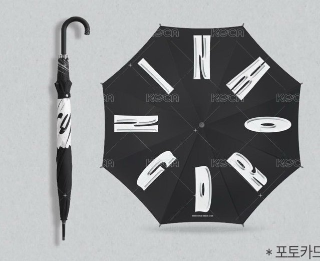 2023 World Tour [OO-LI] AND 周邊卡 MD DROWNING UMBRELLA PHOTOCARD 背面