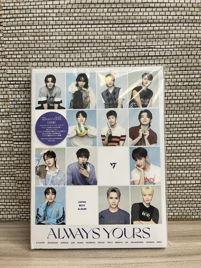 SEVENTEEN 空專大盤 Vernon 簽*2