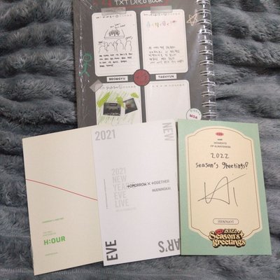 TXT | Dicon deco book+明信片 休寧凱 圖出