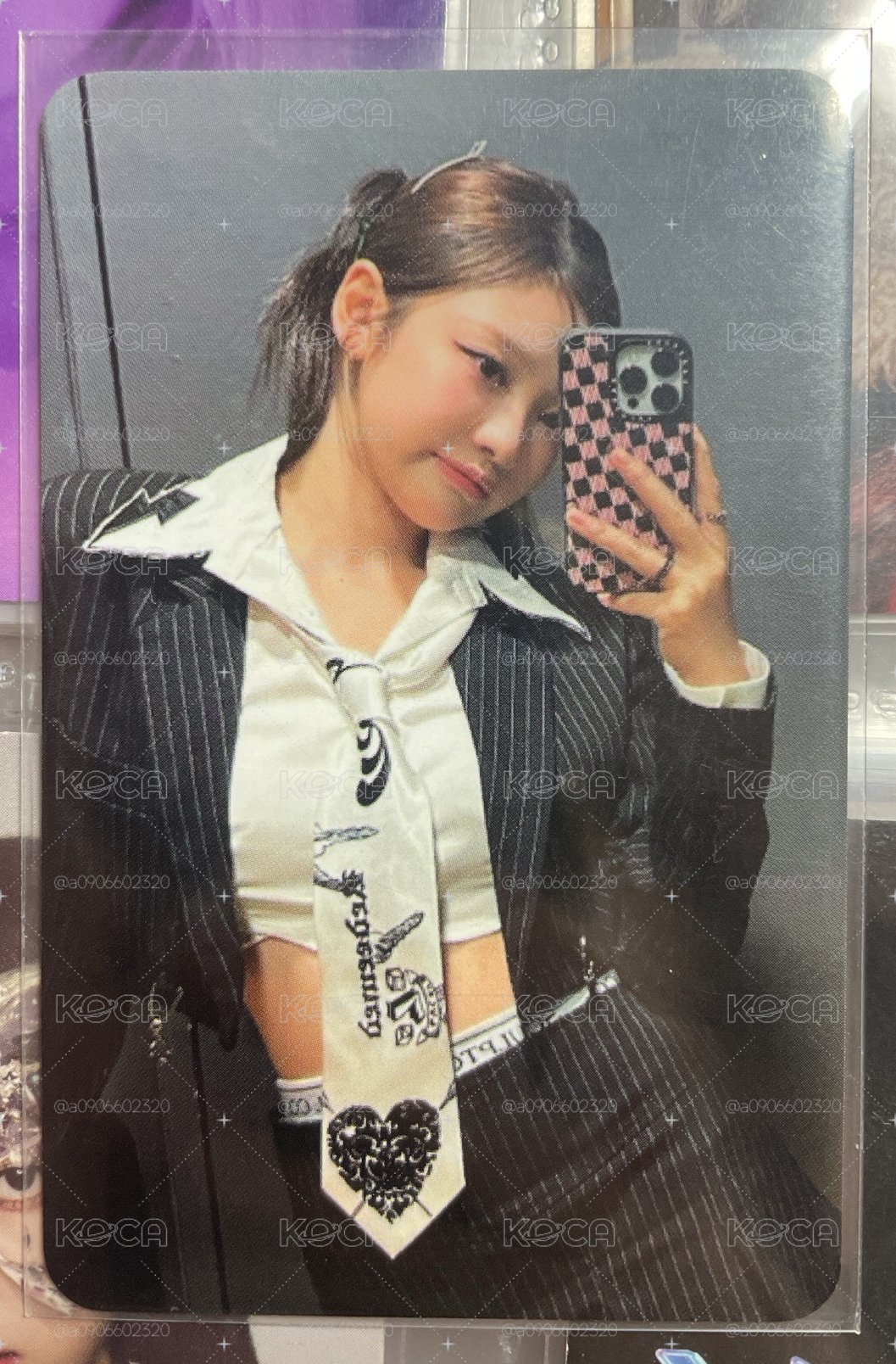 aespa 寧藝卓 Girls yes24 幸運卡 