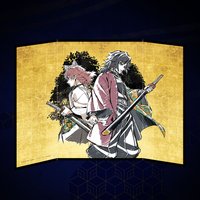 WEB抽賞 柱訓練編第二話 A賞 擺飾 迷你屏風