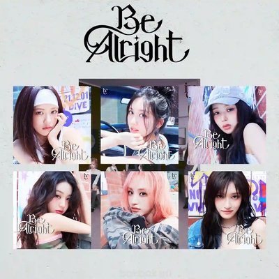 [現貨] 日單Be Alright 各成員個封+專卡