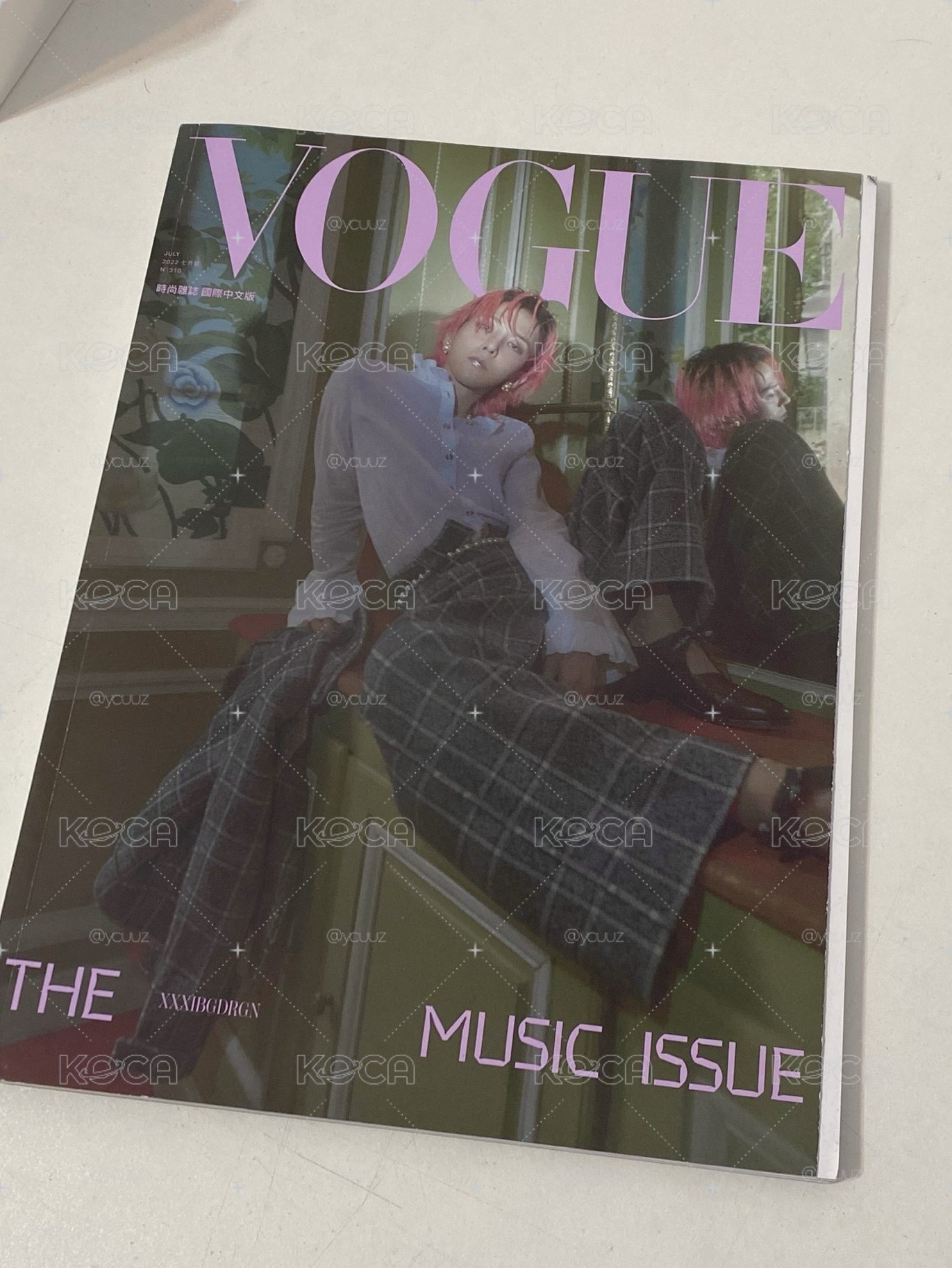 VOGUE(2022.7)G-DRAGON國際中文版 權志龍