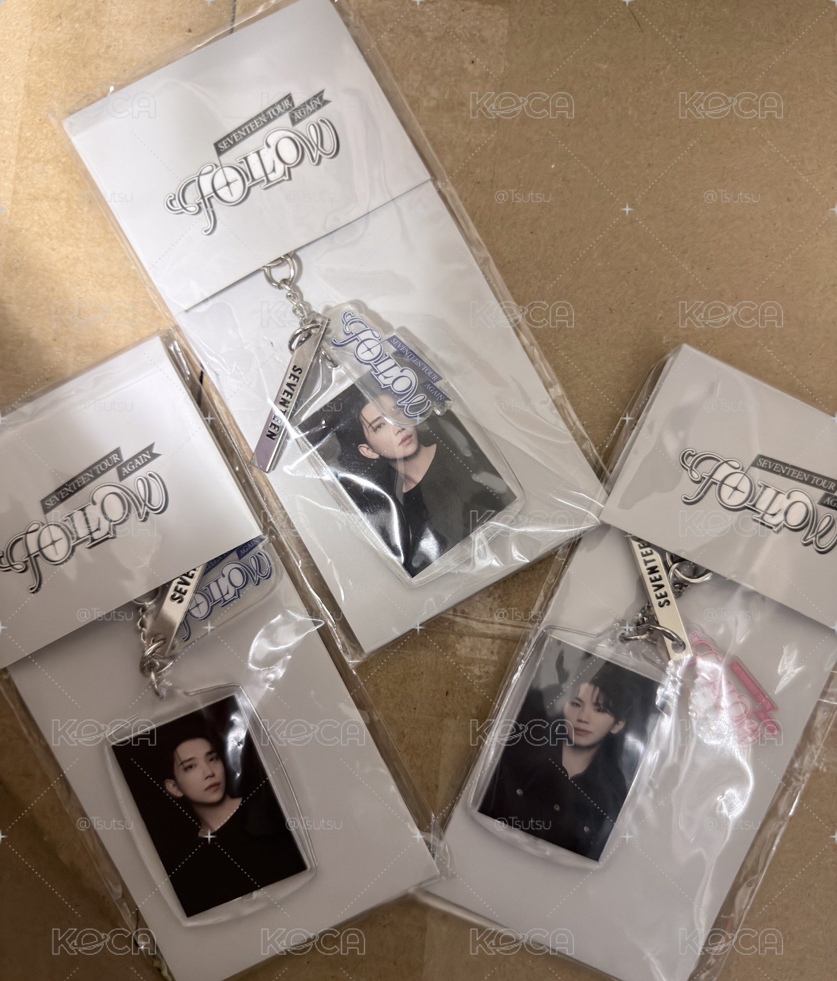 (現貨）seventeen follow again 證件照 鑰匙圈 woozi Joshua 李知勳 洪知秀
