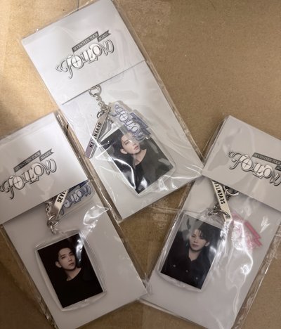 (現貨）follow again 證件照 鑰匙圈 woozi Joshua 李知勳 洪知秀