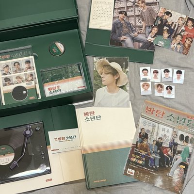 BTS 2021 年曆 無拍立得組