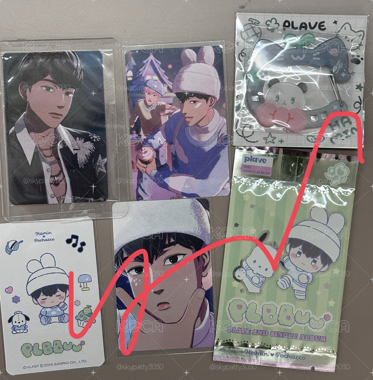 未拆電子專+🖤小卡+登山扣