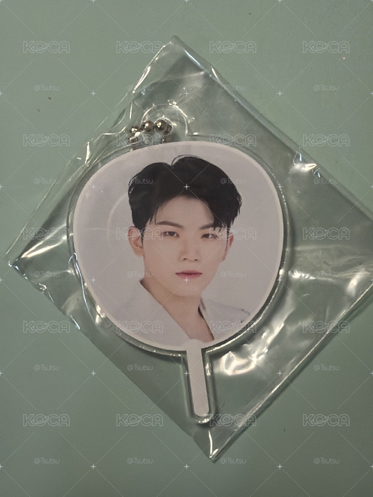 【現貨 可當日寄出】seventeen woozi 小扇子 吊飾