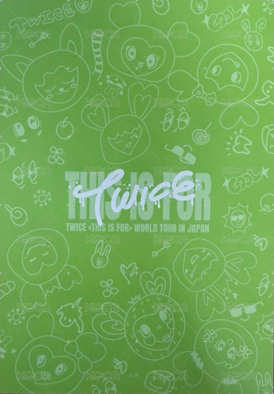 六巡 JYP JAPAN 生寫真 現場大卡 背面