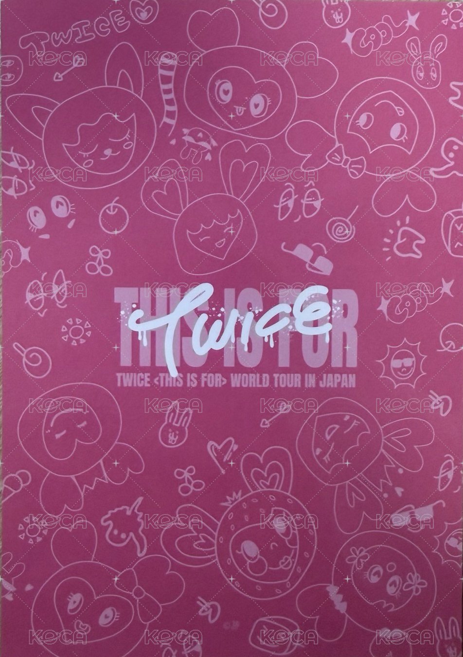 六巡 JYP JAPAN 生寫真 現場大卡 背面