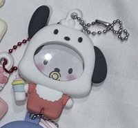 三麗鷗 寶寶換臉別針吊飾   吊飾 帕恰狗寶寶換臉吊飾