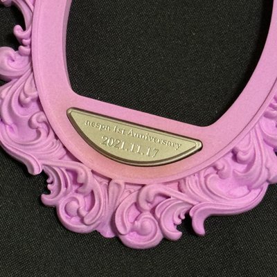 【二手】aespa 一週年週邊 Winter香氛相框組