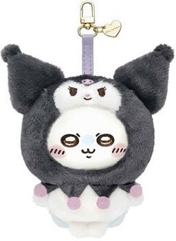 三麗鷗x吉伊卡哇聯名糖膠臉吊飾娃