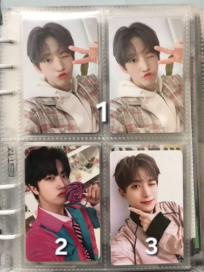 CRAVITY WONJIN JUNGMO 專卡/雙人卡/特典/公放卡