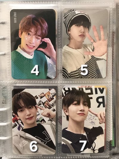 CRAVITY WONJIN JUNGMO 專卡/雙人卡/特典/公放卡