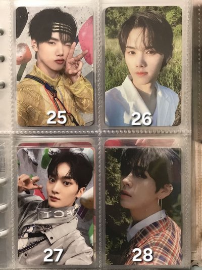 CRAVITY WONJIN JUNGMO 專卡/雙人卡/特典/公放卡