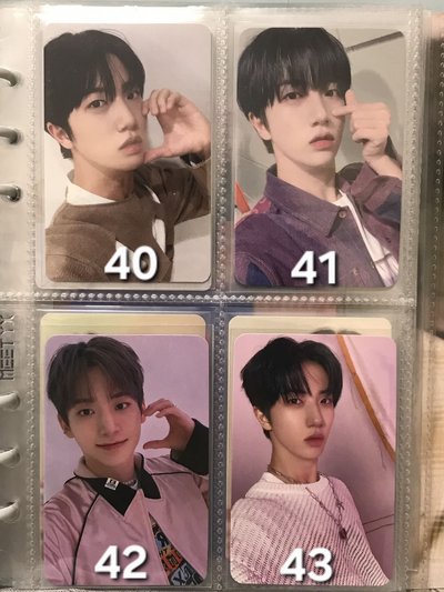 CRAVITY WONJIN JUNGMO 專卡/雙人卡/特典/公放卡