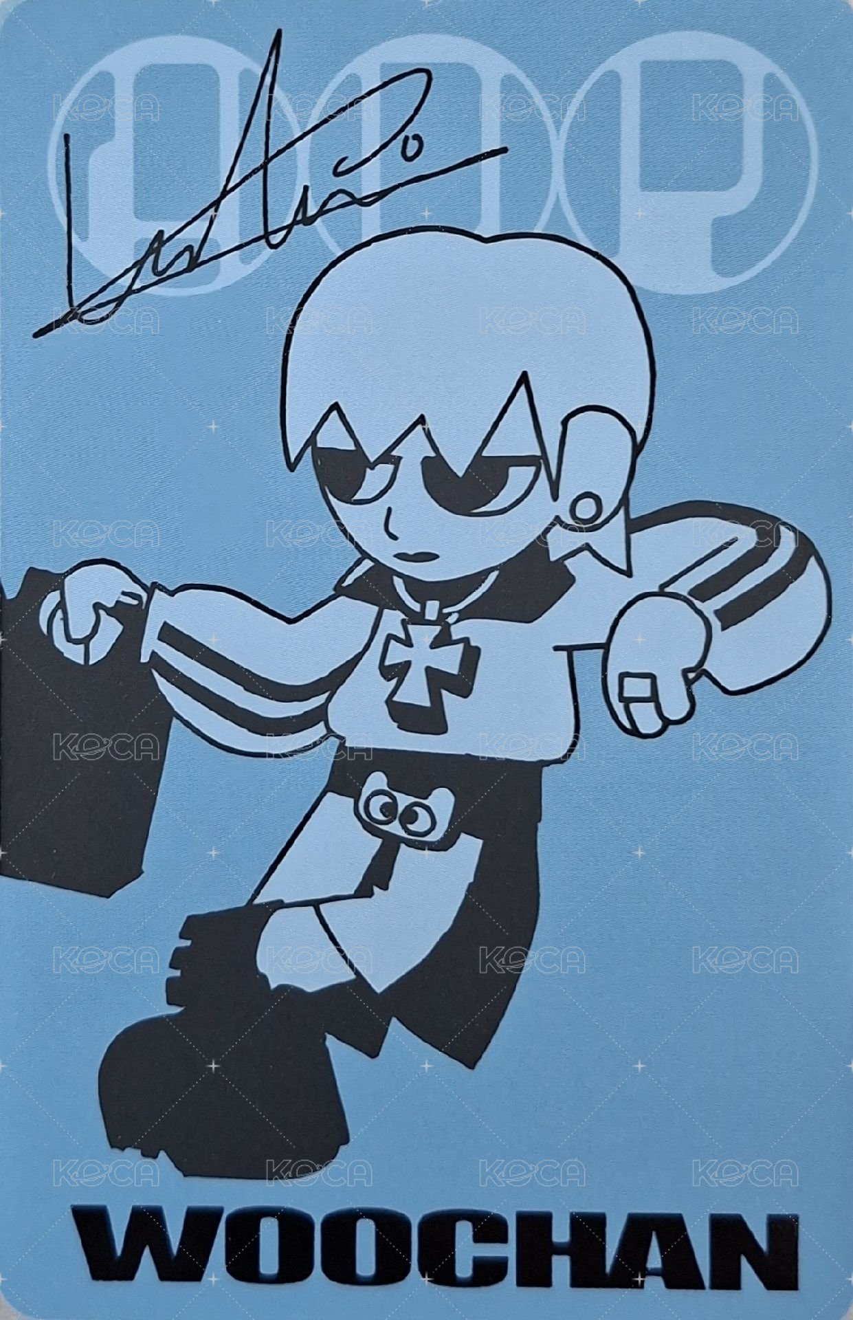 迷一 單封 專輯卡  背面