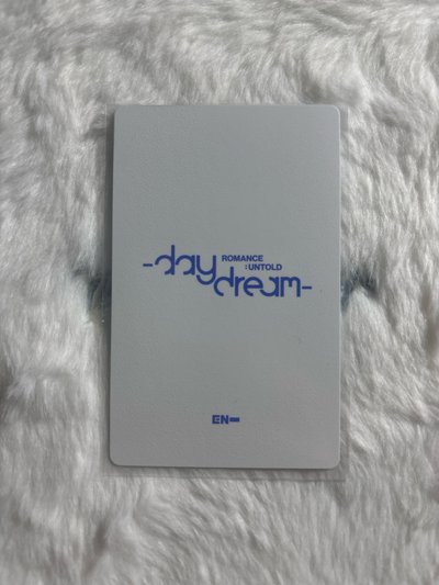 金善禹 正二後續 專輯卡 japan edition 